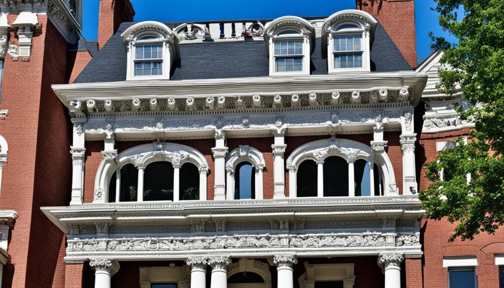 Key architectural features of historical buildings in Gettysburg Key architectural features of historical buildings in Gettysburg