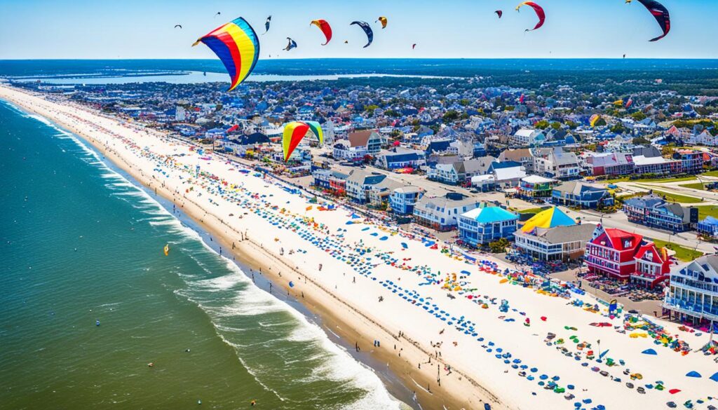 Kite flying locations in Ocean City