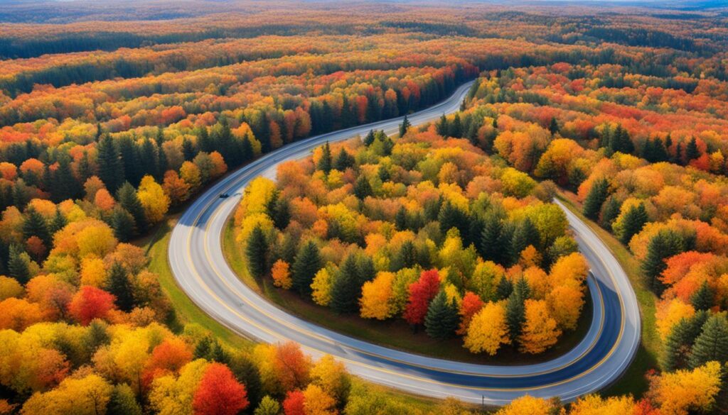 Lansing autumn leaf-peeping