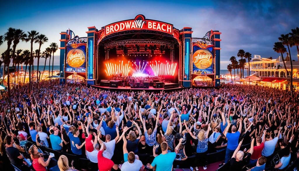 Live music at Broadway at the Beach