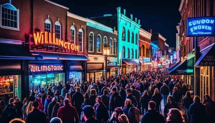 Live music venues in downtown Wilmington