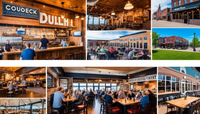 Local breweries and restaurants in Duluth not in Canal Park?