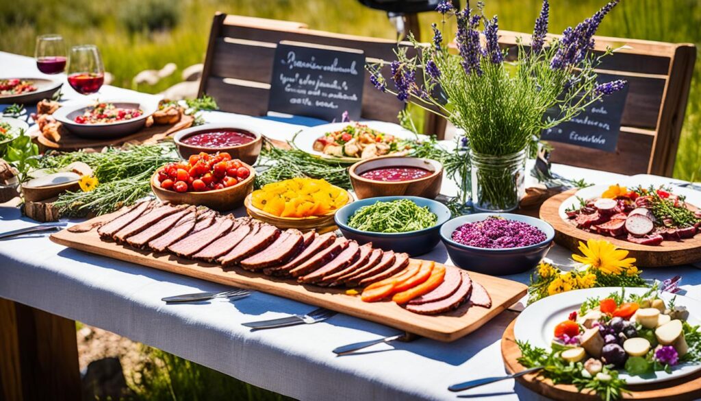 Local cuisine in Park City