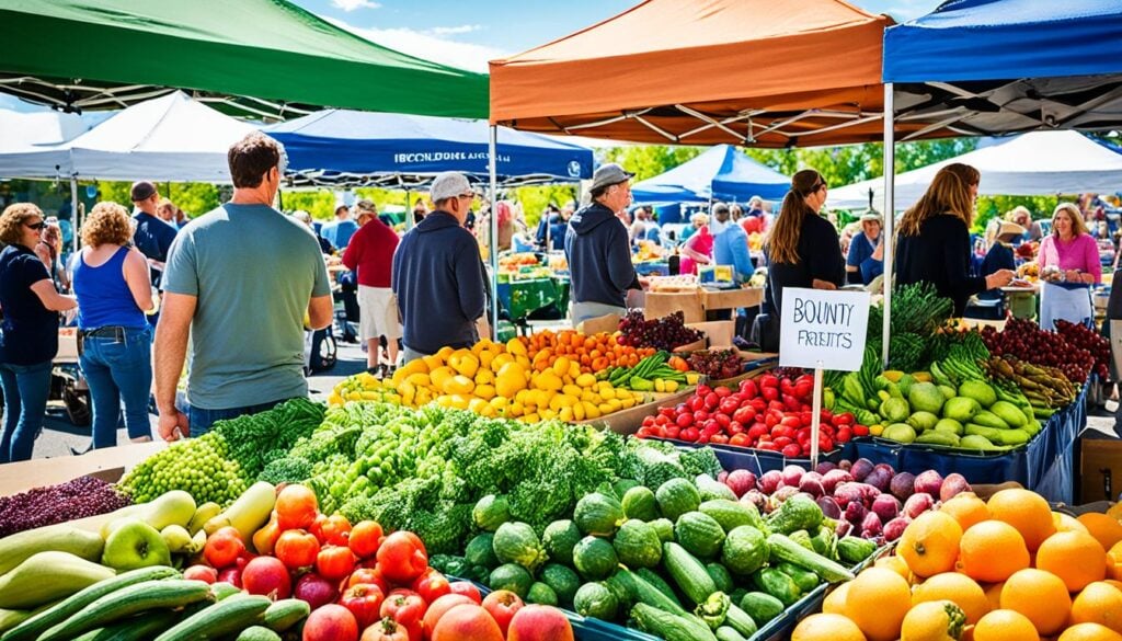 Local produce in Durham