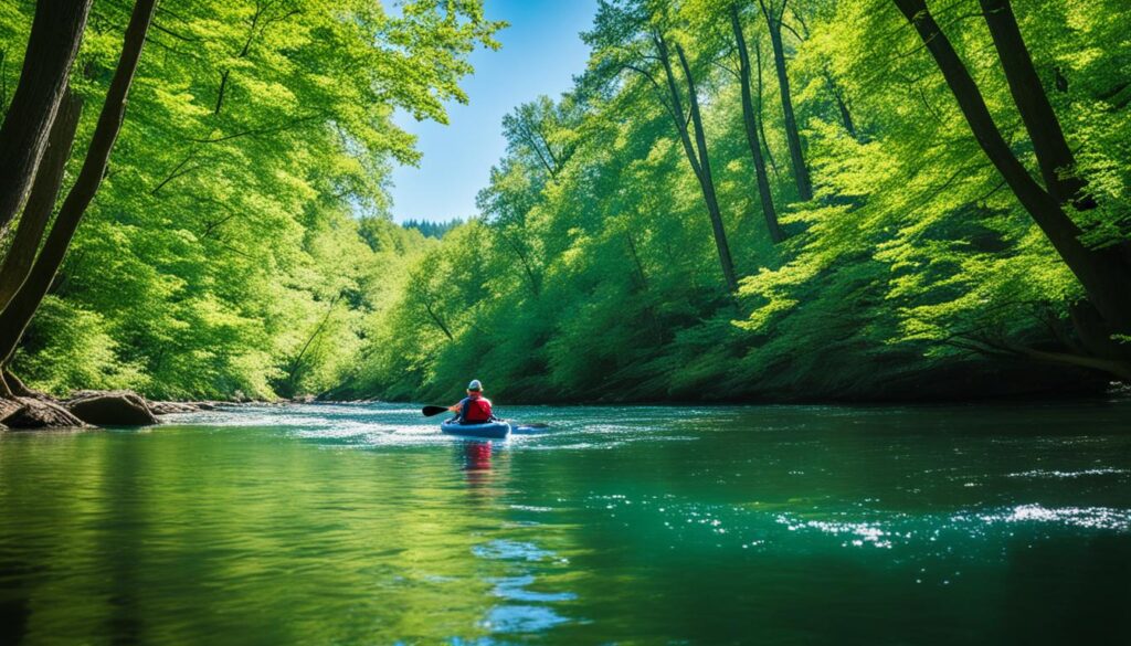 Mad River kayaking