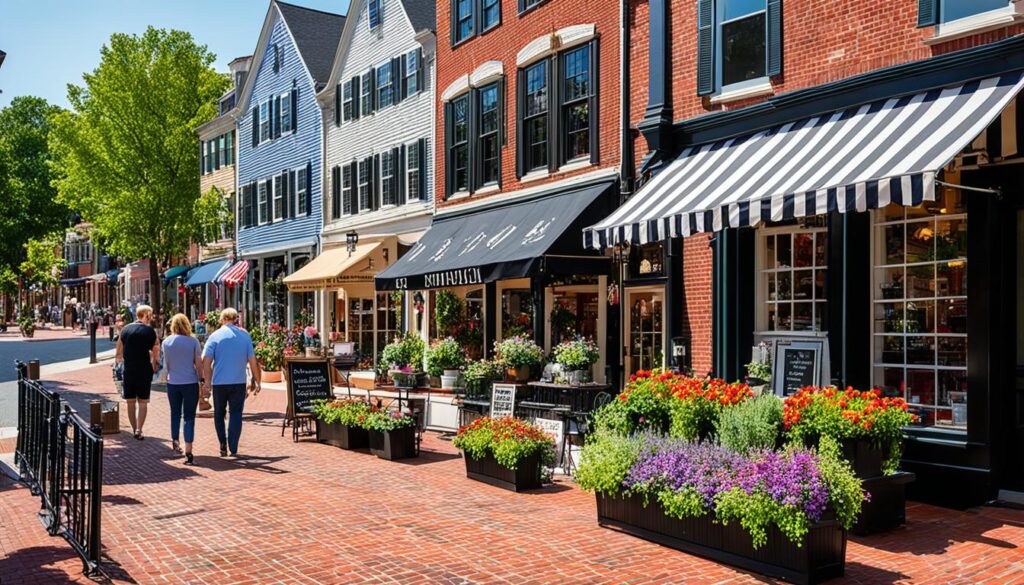 Main Street Annapolis shopping