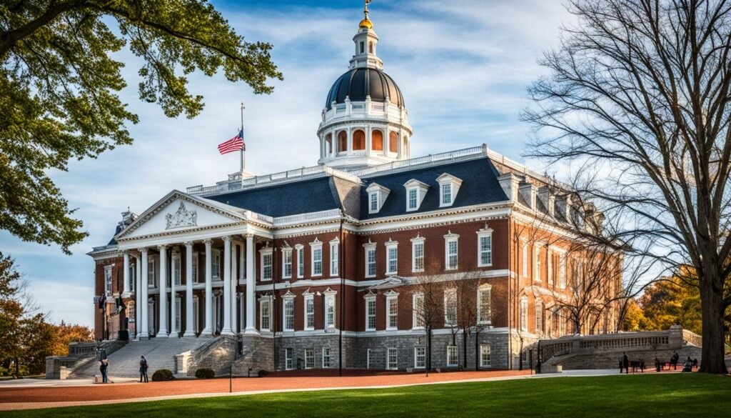 Maryland State House visitor information