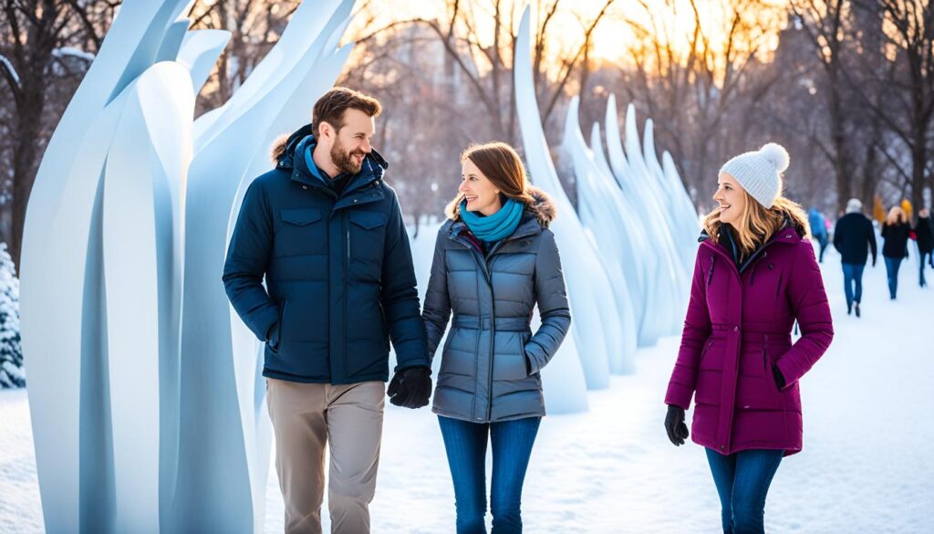 Minneapolis Sculpture Garden winter activities Minneapolis Sculpture Garden winter activities