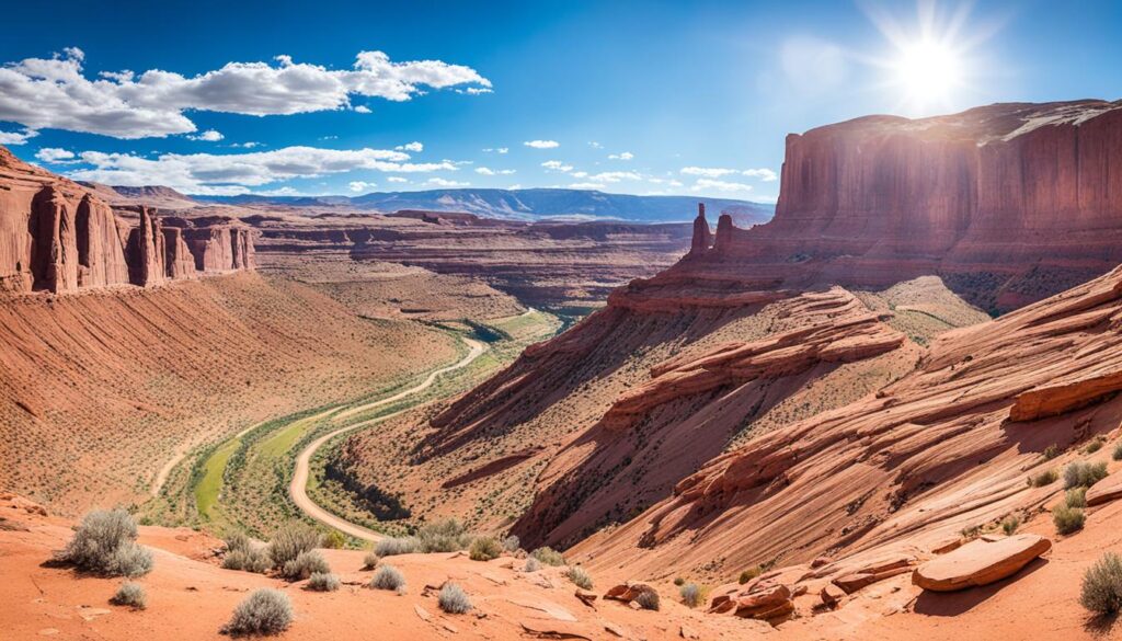 Moab backcountry trails