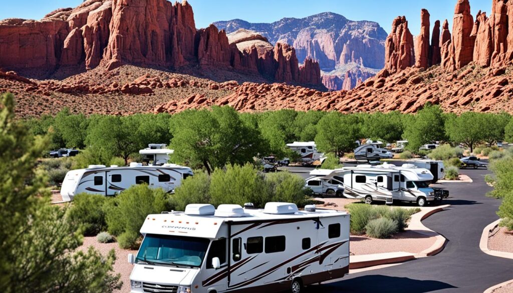 Moab campgrounds amenities and features