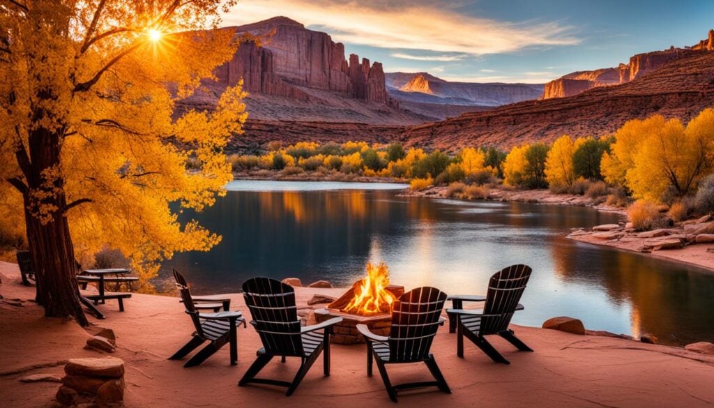 Moab camping locations seasonal considerations