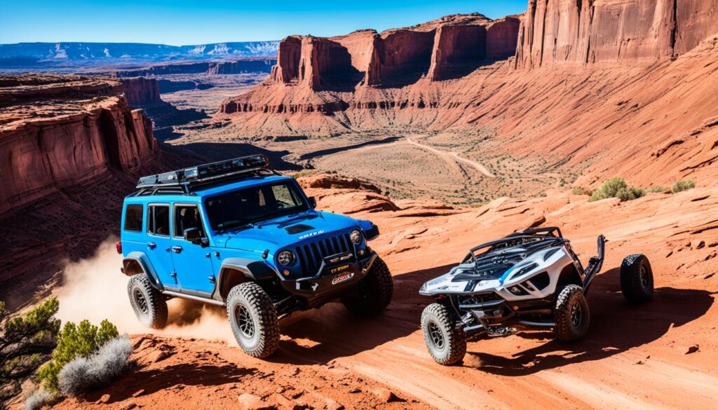 Moab offroading destinations