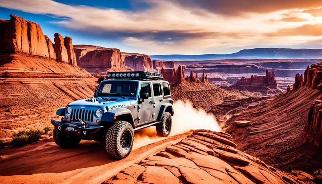 Moab offroading destinations