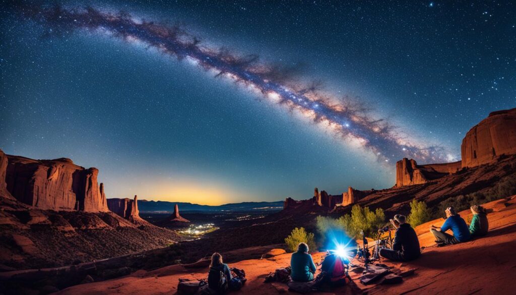 Moab stargazing Moab stargazing