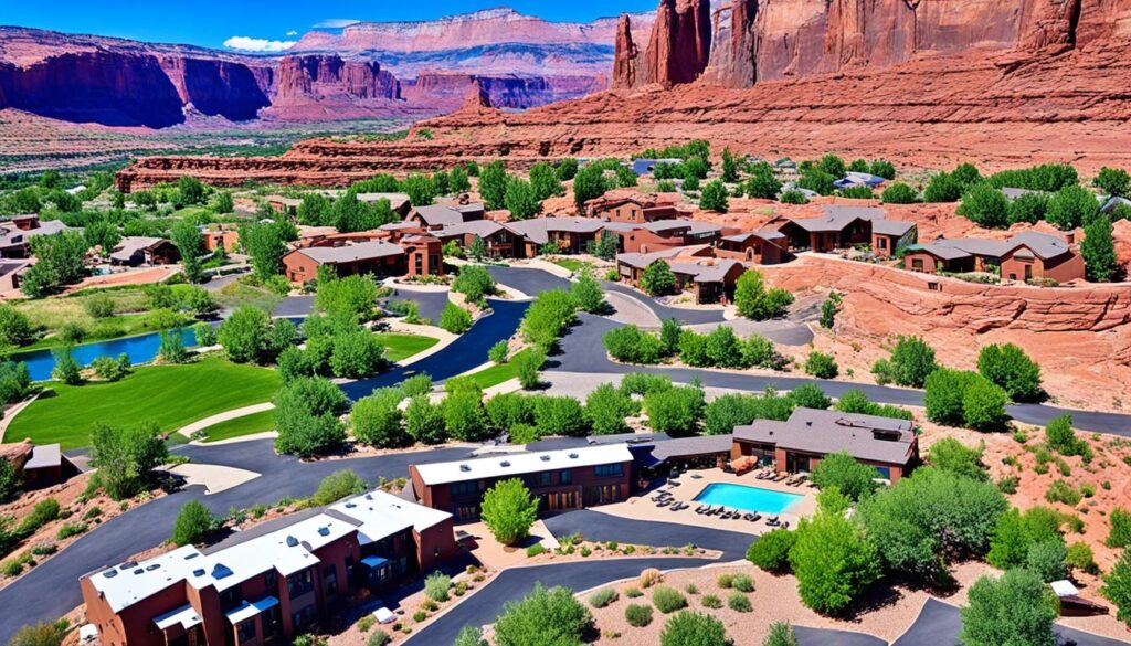 Moab vacation rentals with views