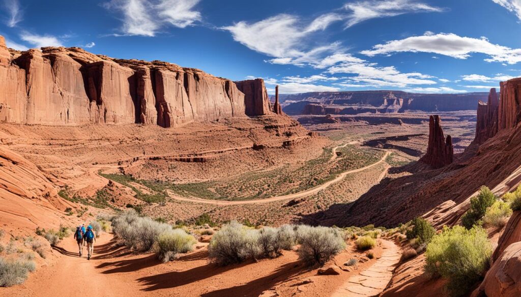 Moab's scenic trails