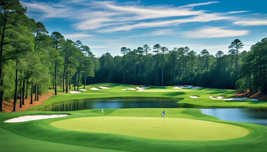 Myrtle Beach golf course scenery Myrtle Beach golf course scenery