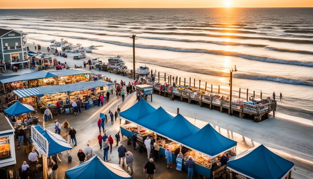 Myrtle Beach seafood scene