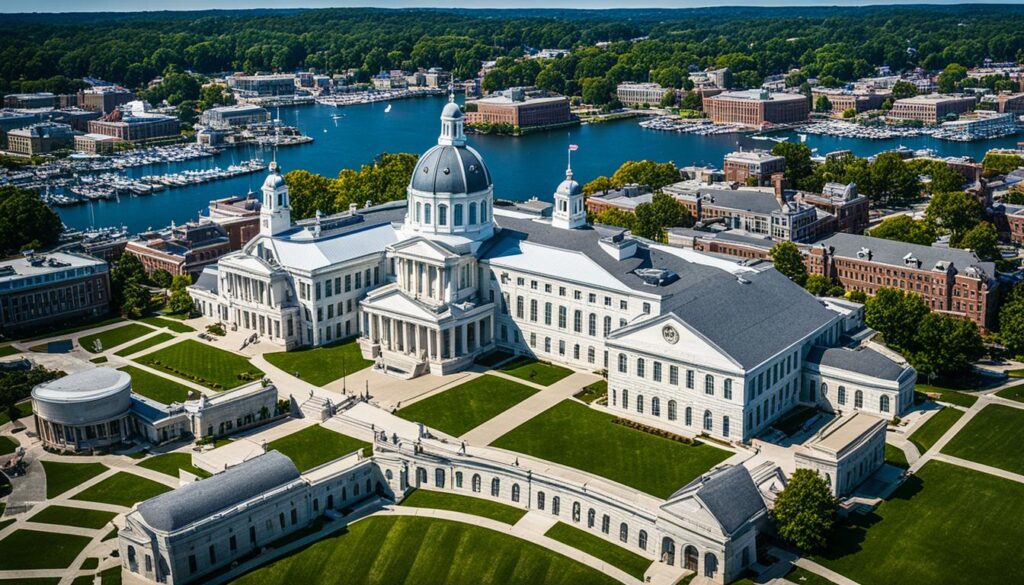 Naval Academy architecture tour