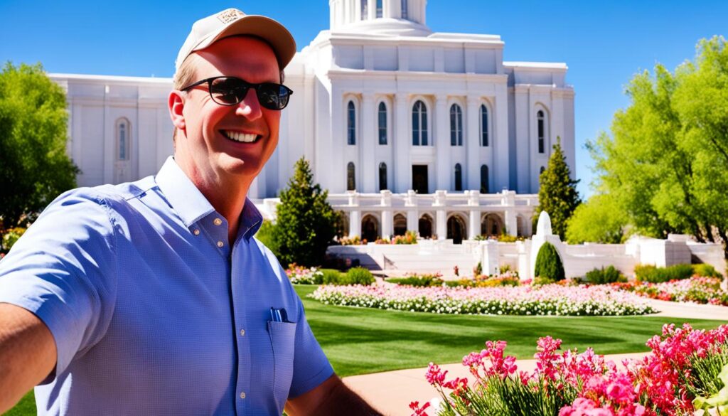 Non-Mormon visit St. George Utah Temple