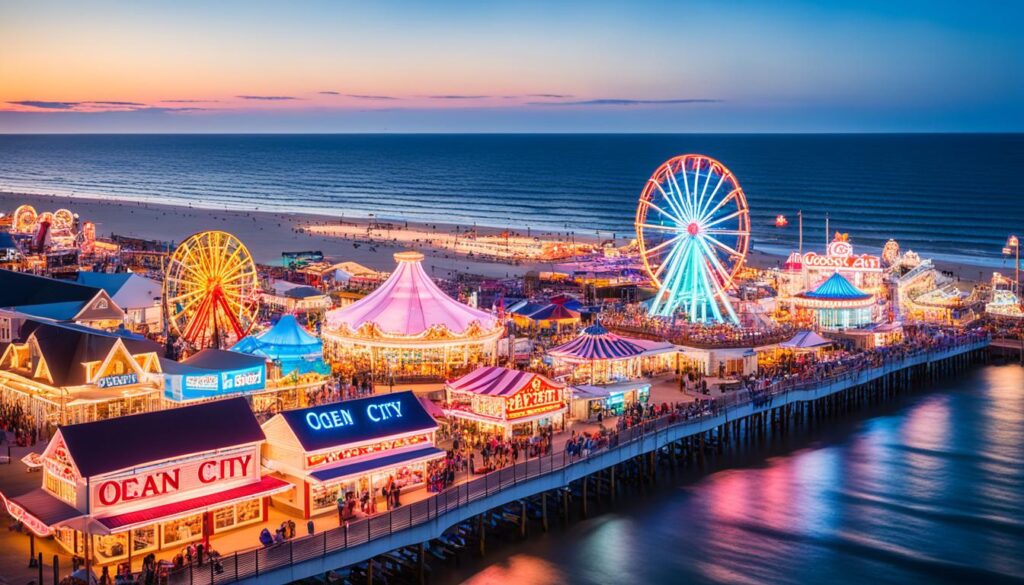 Ocean City attractions for a weekend