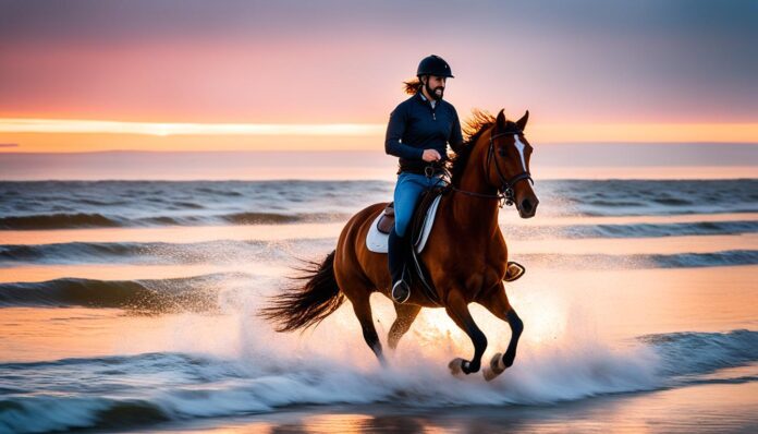 Ocean City beach horseback riding