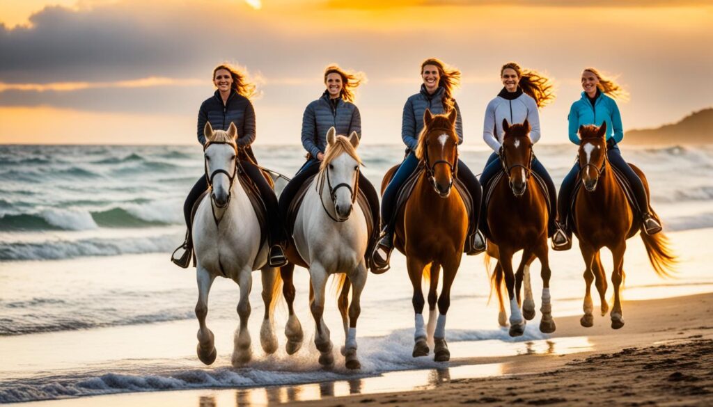 Ocean City beach horseback riding