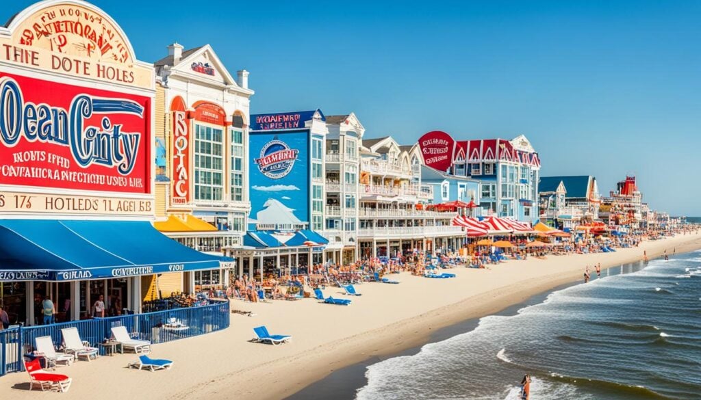 Ocean City boardwalk hotel deals