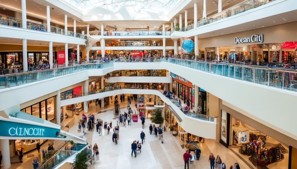 Ocean City mall retail paradise Ocean City mall retail paradise