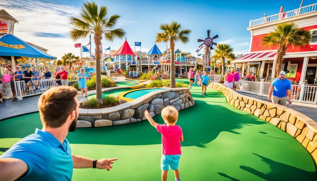 Ocean City mini golf courses