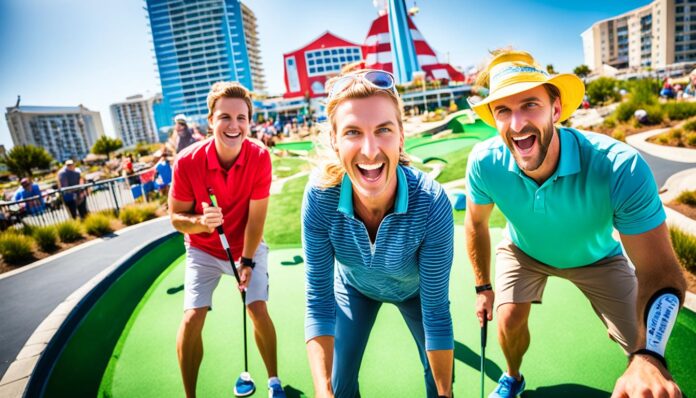 Ocean City mini golf courses