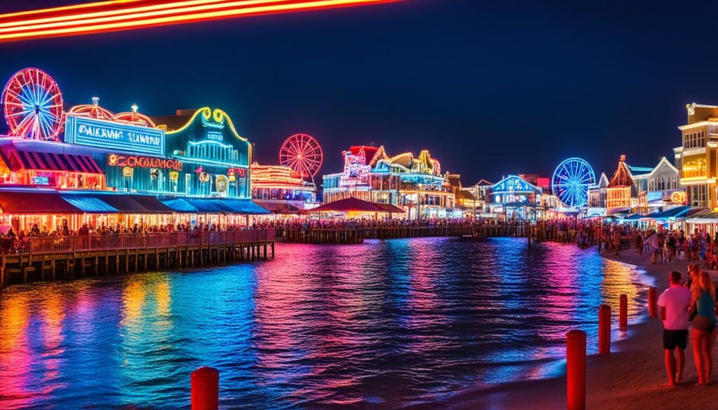 Ocean City party scene Ocean City party scene