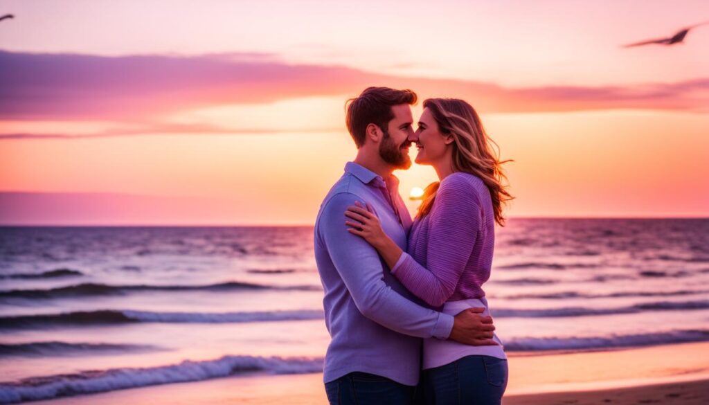 Ocean City romantic sunset views Ocean City romantic sunset views