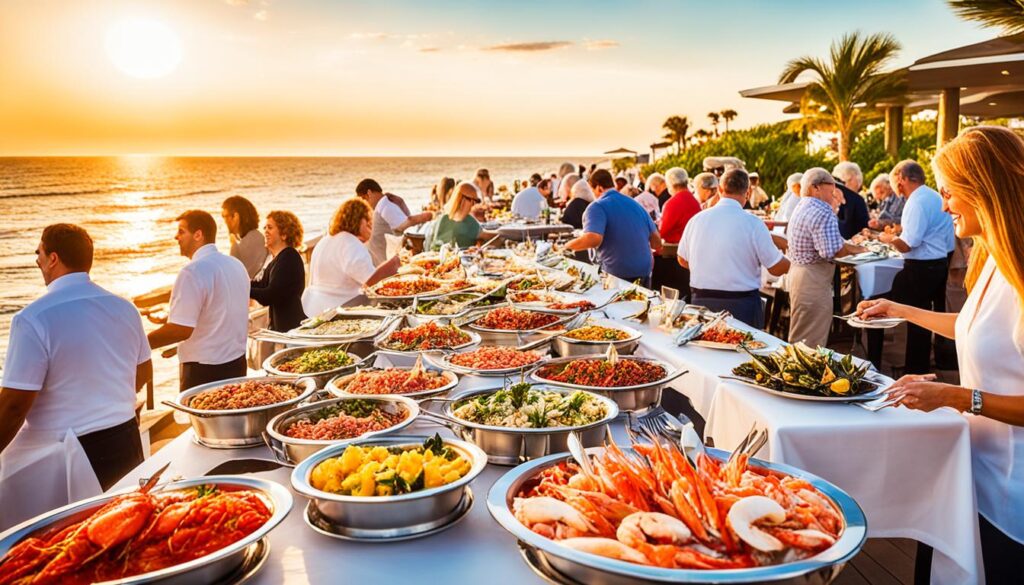 Ocean City seafood buffet