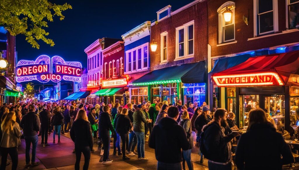 Oregon District nightlife