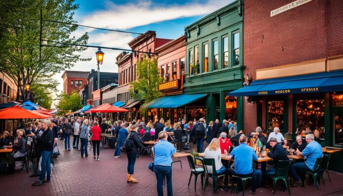 Oregon District restaurants and nightlife scene