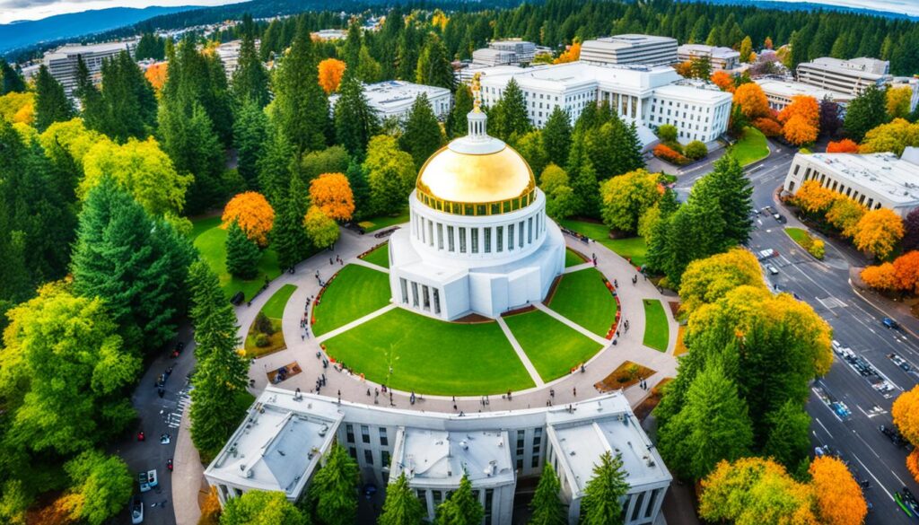 Oregon State Capitol visit