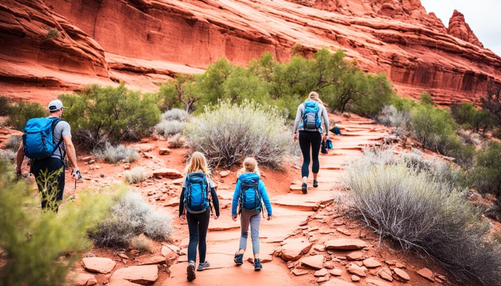 Outdoor adventure activities for families in St. George