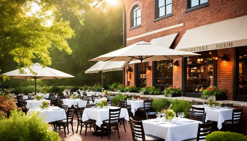 Outdoor dining in Ashland Outdoor dining in Ashland