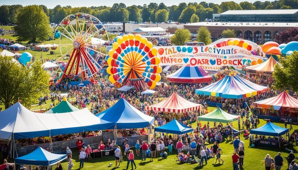 Outdoor festivals in Dayton