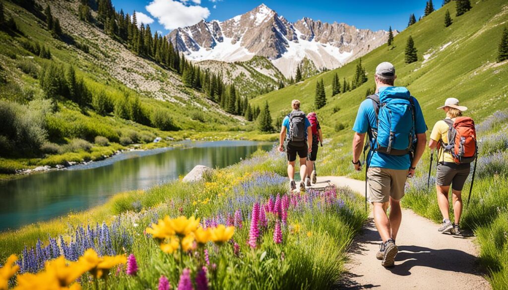 Outdoor recreation in Wasatch Mountains Outdoor recreation in Wasatch Mountains
