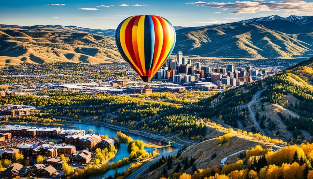 Park City hot air balloon rides pricing