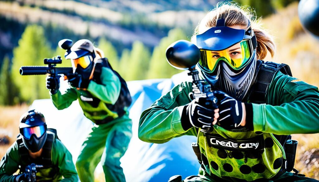 Park City paintball scene Park City paintball scene