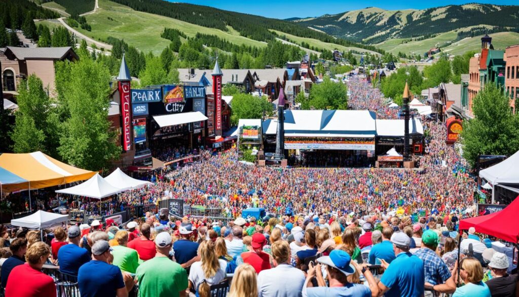 Park City summer calendar