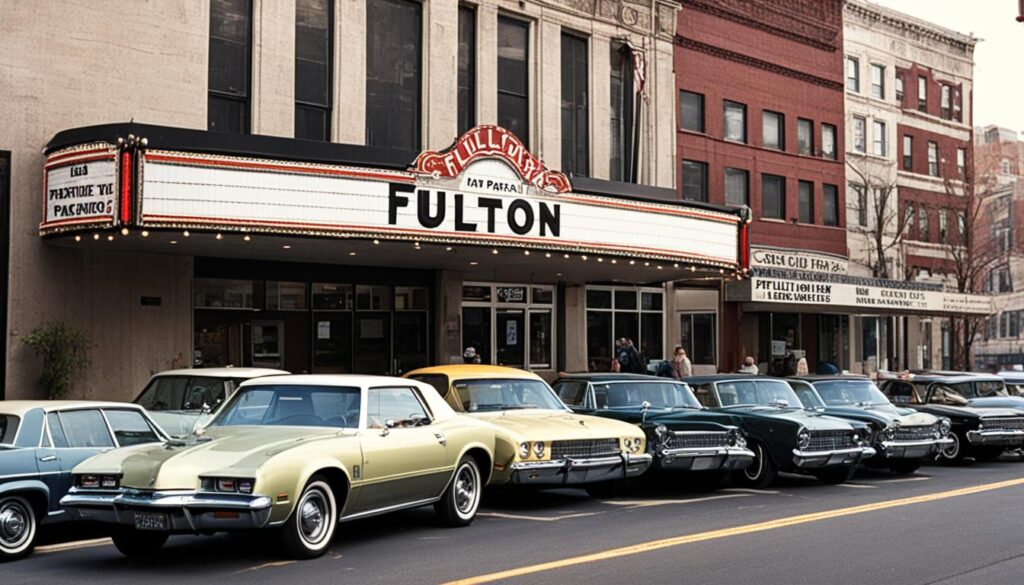 Parking options near Fulton Theatre location