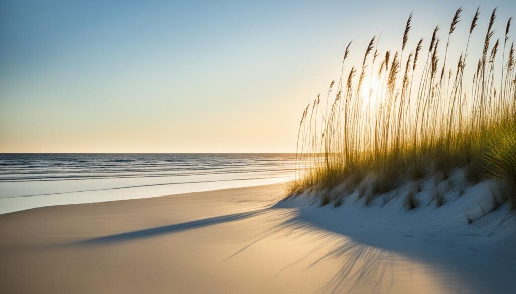 Peaceful beaches Myrtle Beach