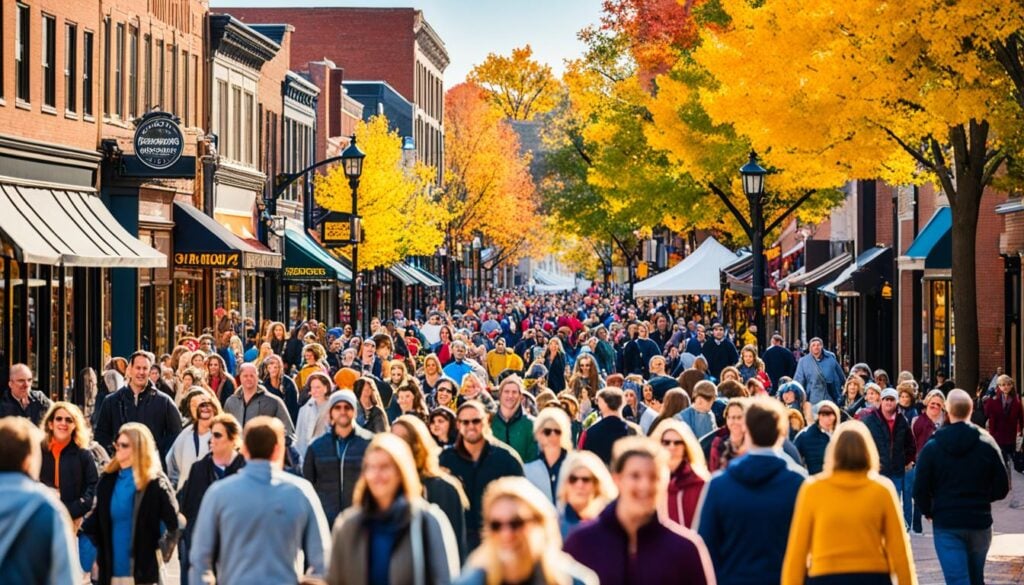 Peak season in Ann Arbor