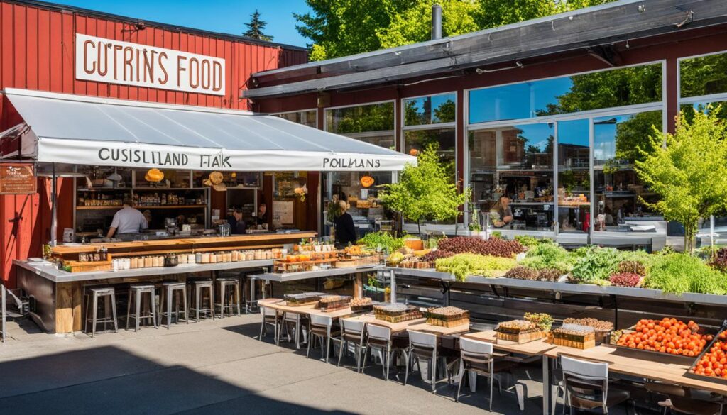 Portland food scene