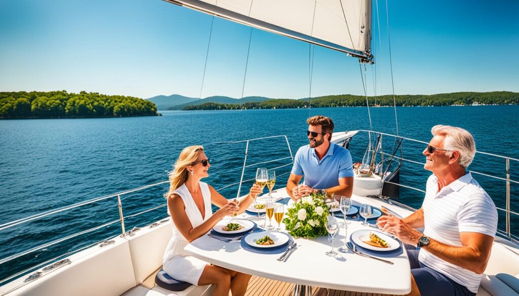 Private boat charters Annapolis, luxury yacht charters Annapolis, sailing excursion Annapolis