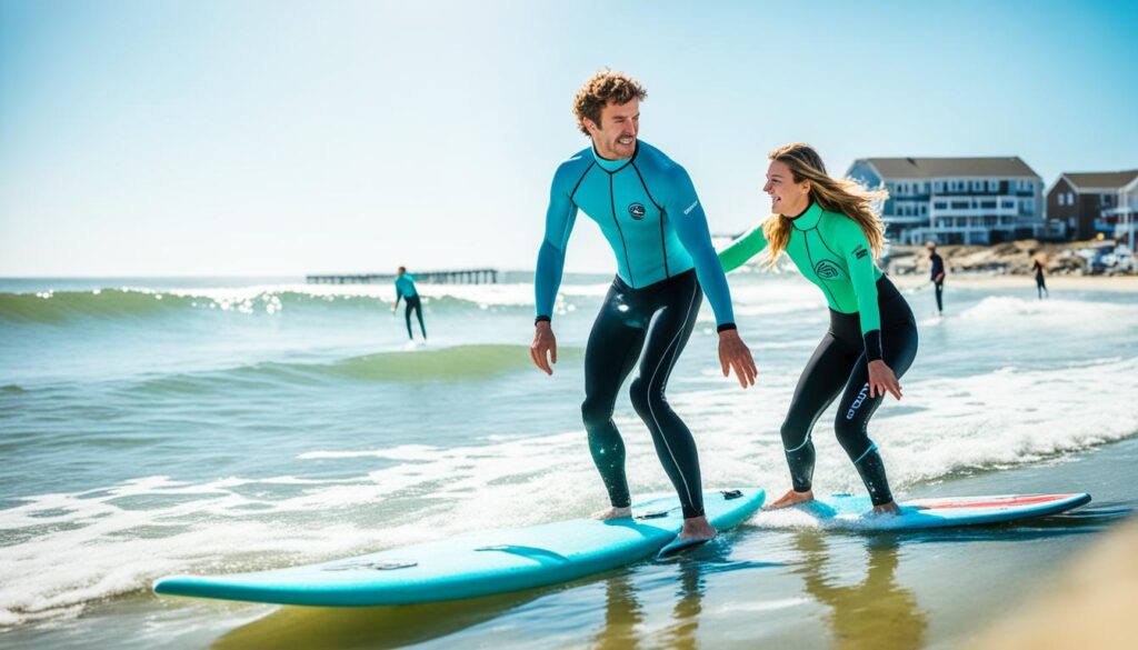 Private surf instruction Ocean City